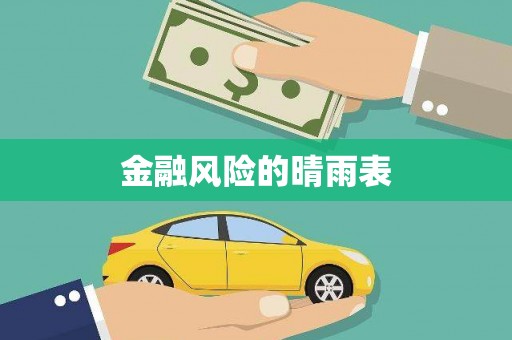 下城金融风险的晴雨表