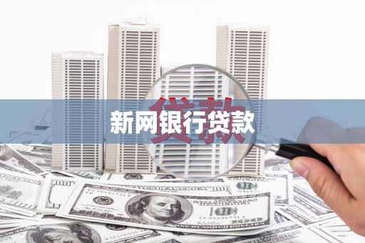 下城新网银行贷款