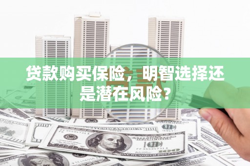 下城贷款购买保险，明智选择还是潜在风险？