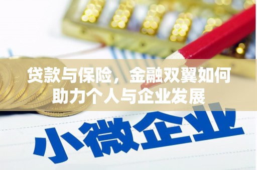 下城贷款与保险，金融双翼如何助力个人与企业发展