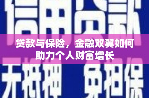 下城贷款与保险，金融双翼如何助力个人财富增长
