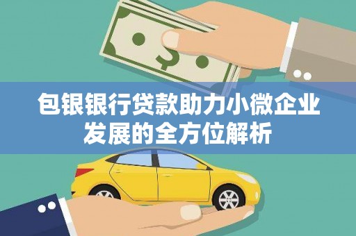 下城包银银行贷款助力小微企业发展的全方位解析 下城包银银行贷款助力小微企业发展的全方位解析