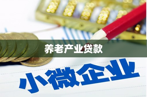 下城养老产业贷款