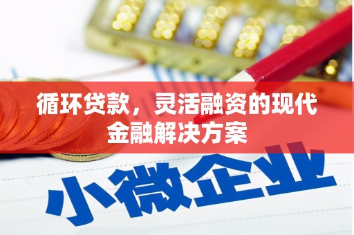 下城循环贷款，灵活融资的现代金融解决方案