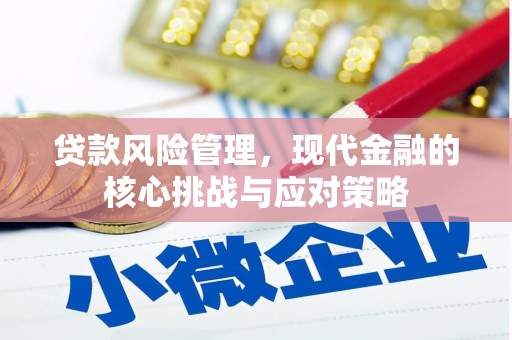 下城贷款风险管理，现代金融的核心挑战与应对策略