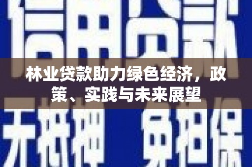 下城林业贷款助力绿色经济，政策、实践与未来展望