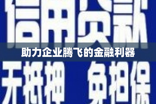 下城助力企业腾飞的金融利器