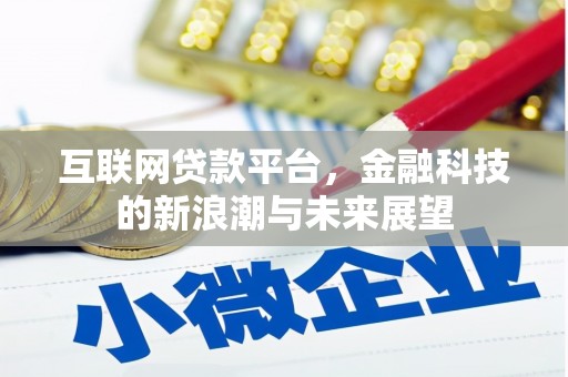下城互联网贷款平台，金融科技的新浪潮与未来展望