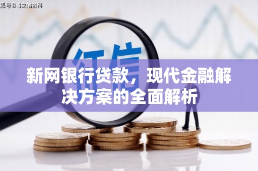 下城新网银行贷款，现代金融解决方案的全面解析