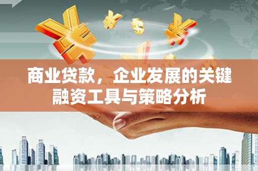 下城商业贷款，企业发展的关键融资工具与策略分析