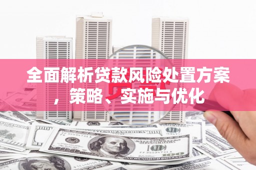 下城全面解析贷款风险处置方案，策略、实施与优化
