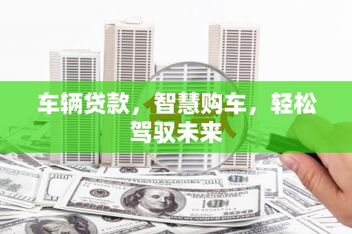 下城车辆贷款，智慧购车，轻松驾驭未来