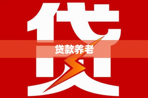 下城贷款养老