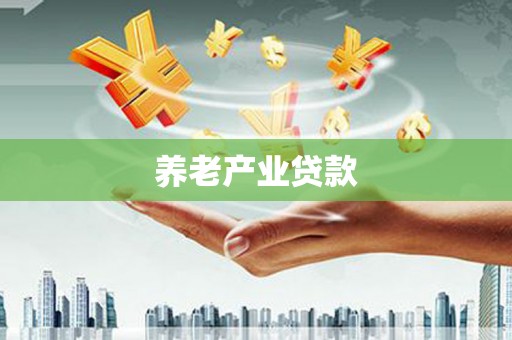 下城养老产业贷款