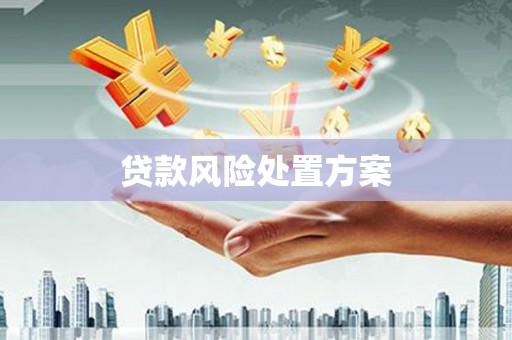 下城贷款风险处置方案